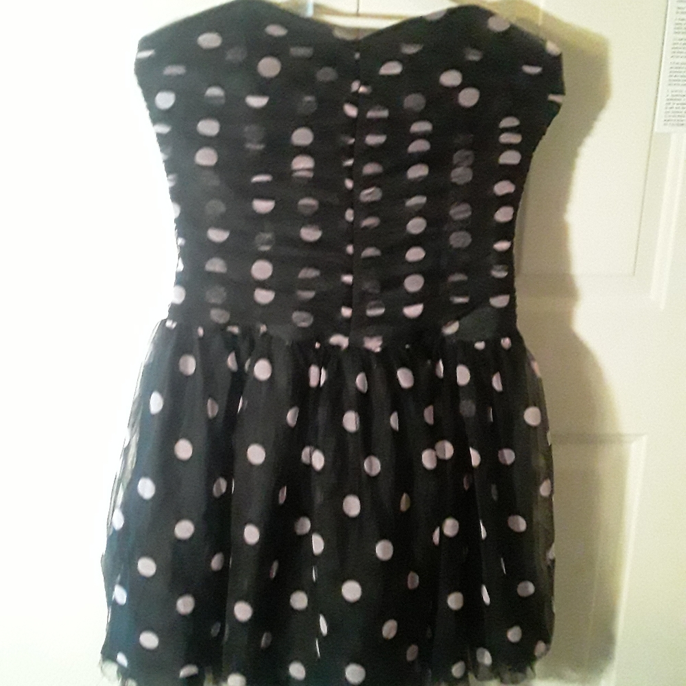 Strapless dress